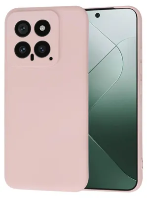 Produktbild von Techsuit Soft Flex Back Cover Hülle für Xiaomi 14 - Rosa Sand