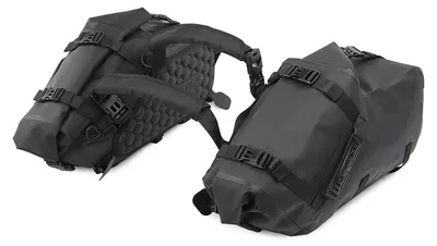 Imagen del producto de Alforja trasera impermeable para motocicleta, 28 litros