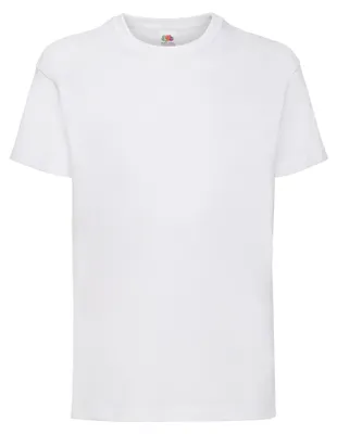Immagine prodotto di T-shirt Fruit Of The Loom Valueweight Bambino Bianca - 3-4 Años