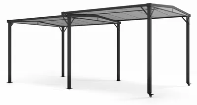 Obrázok produktu pre Blumfeldt altánok, 3 x 5,6 m, hliníkový, polykarbonátová strecha, vodotesný