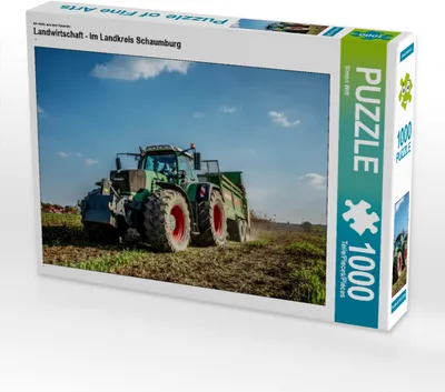 Produktbild von CALVENDO Puzzle Ein Motiv aus dem Kalender Landwirtschaft - Im Landkreis Schaumburg | 1000 Teile Lege-Größe 64x48cm Foto-Puzzle für glückliche Stunden