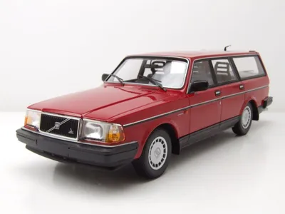 Produktbild von Volvo 240 GL Break Kombi 1986 rot Modellauto 1:18 Minichamps