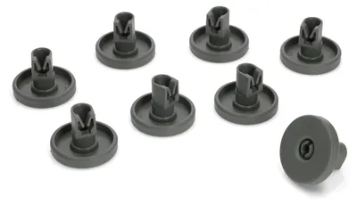 Produktbild von AEG Electrolux Korbrollenset, Korbrolle für Unterkorb von Spülmaschine 8 Stück passend für Ikea, Privileg, Progress, Quelle - 5028696500/4