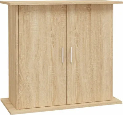 Zdjęcie produktu dla Stojak na akwarium vidaXL, imitacja dębu Sonoma, 81x36x73 cm, płyta wiórowa