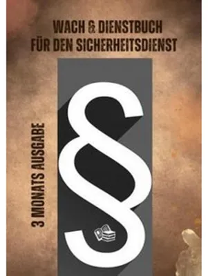Produktbild von Wach & Dienstbuch für den Sicherheitsdienst