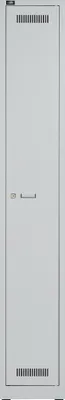 Productafbeelding van Kledingkast Light Stahl, lichtgrijs, hoogte 1850 cm, breedte 300 cm, diepte 500 cm, 1 compartiment