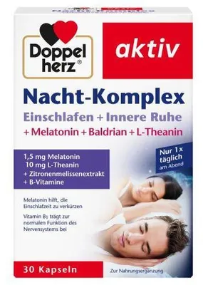 Obrázok produktu pre Doppelherz Night Complex Capsules 30 kapsúl