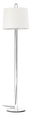 Image de MONTREAL Lampadaire chrome/beige 24037-08