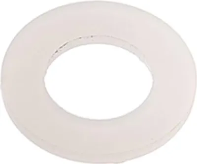 Produktbild von Scheibe Emico 5,3x10x1 - helle Plastikscheibe