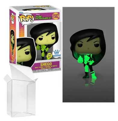 Obrázek produktu pro Funko POP Kim Possible 1582 Shego GLOW Speciální edice