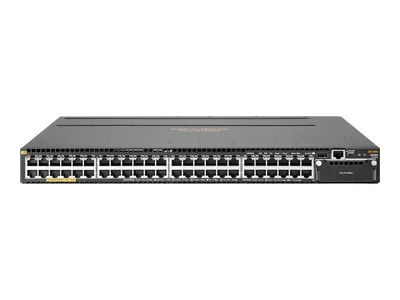 Produktbild von HPE Aruba 3810M 48G PoE+ 4SFP+ 1050W - Switch - L3 - managed - 48 x 10/100/1000 (PoE+) - an Rack montierbar - PoE+ - Gleichstrom