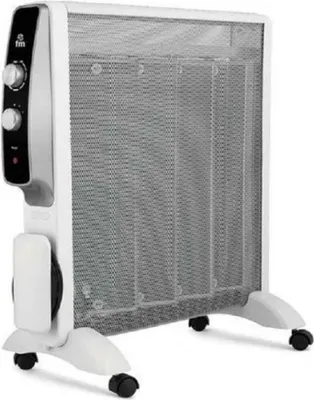 Obrázok produktu pre FM Calefacción MS-20, Bezolejový radiátor, Sľuda, Vnútorný, Podlaha, Biela, Otočné