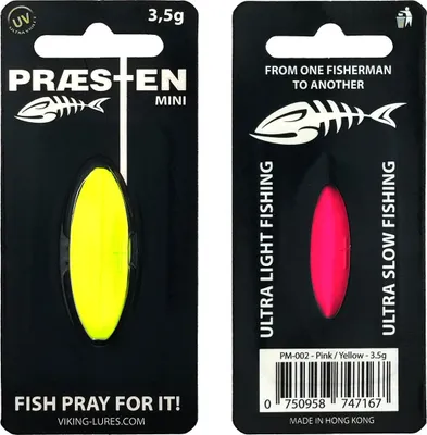 Produktbild von Westin Inlineköder Præsten Mini (Yellow/Pink)