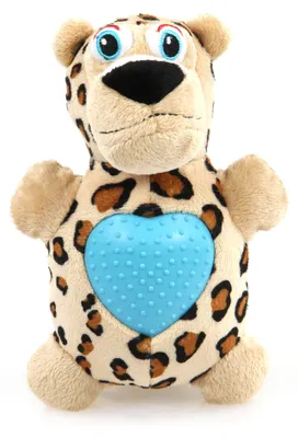 Image de SwissPet Peluche Léopard Hearties - Jouets pour chiens