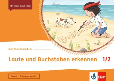 Zdjęcie produktu dla Mein Anoki-Übungsheft. Laute und Buchstaben erkennen 1/2. Übungsheft Klasse 1/2