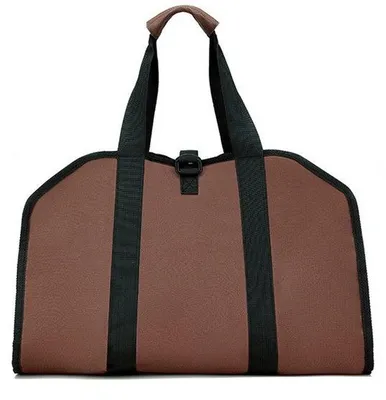 Produktbild von Hölzertasche - Holzträger mit Griffen - Tasche für Holz - große Kapazität - für Kaminofen, Camping, Grillen, Outdoor-Aktivitäten