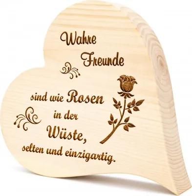 Produktbild von Zirbenherz Wahre Freunde 25cm