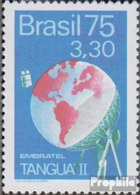 Produktbild von Briefmarken Brasilien 1975 Mi 1503 (kompl.Ausg.) postfrisch Erdfunkstelle