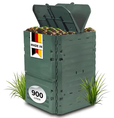 Productafbeelding van GARANTIA THERMO-KING compostbak 900 L groen, AI-gegenereerde afbeelding