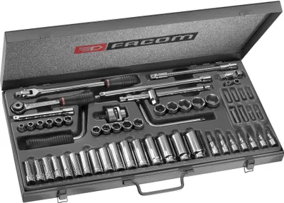 Produktbild von Steckschlüssel-Set 3/8Zoll 6kt/12kt