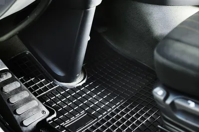 Produktbild von Fußmatten Automatten Vorne Gummi Schwarz für Volkswagen Sharan I 1995-2010