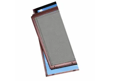 Produktbild von Livarno Home Dachfenster-Sonnenschutz, Lichtblick ohne Bohren BASIC – dunkelgrau – 97,3 x 99,5 cm