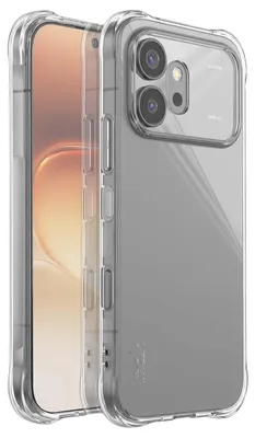 Image de iMak, coque de protection pour Honor 600, résistante aux chocs, avec coins renforcés et transparente