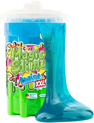 Image de Magic Slime Twist XXL : pâte à modeler colorée pour enfants, 750 ml.