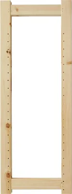 Produktbild von Regalleiter - Kieferholz massiv - 40 x 80 cm - unbehandelt