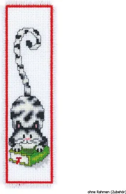 Obrázek produktu pro Záložka Vervaco "Meow", počítací vzor