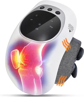 Produktbild von Knie Massagegerät, Kniemassagegerät, 3 einstellbaren Temperaturen, zur Linderung von Knieschmerzen, Arthritis und Schwellungen