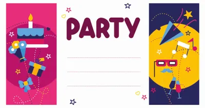 Obrázek produktu pro Pozvánka Party P027 (10 ks) – MFP