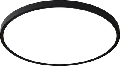Produktbild von Moderne schwarze runde Deckenleuchte Ø48cm, variable Farbe LED 40W CALIFORNIA Light Prestige