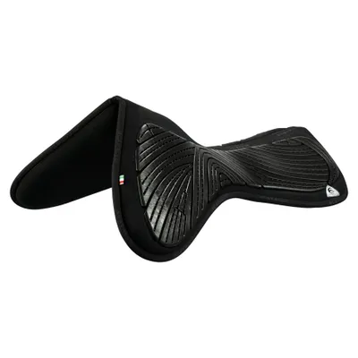 Produktbild von Acavallo Close Contact Gel Memory Foam Half Pad, Farbe:Black, Größe:3