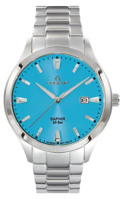 Produktbild von Dugena Herrenuhr Tresor Master, Quarz, Edelstahl, Saphirglas, 20 bar