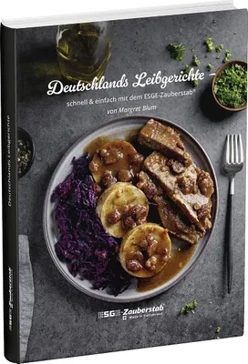 Produktbild von ESGE Zauberstab Kochbuch Deutschlands Leibgerichte 7762, Kochen, Deutsch, Hardcover, 234 Seiten
