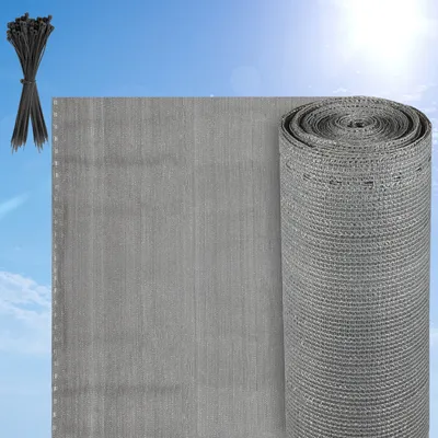 Produktbild von Yakimz Garten-Sichtschutz Zaunblende HDPE 1*10m Grau