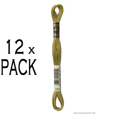 Obrázok produktu pre 12x DMC vyšívacia niť Mouline Special 117mc -370, 6 nití, 8m