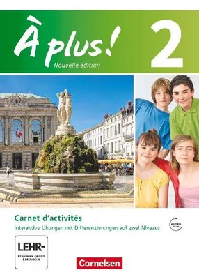 Produktbild von À plus! Nouvelle édition. Band 2. Carnet d'activités mit interaktiven Übungen auf scook.de