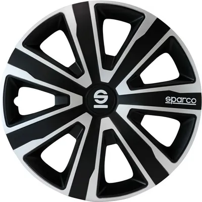 Produktbild von Sparco Radkappen 16 Zoll Palermo Schwarz 4tlg
