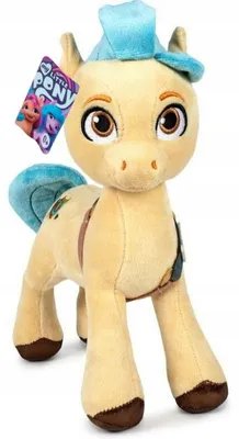 Produktbild von My Little Pony New Generation Hitch Trailblazer 27cm Plüsch Play by Play (gelb)