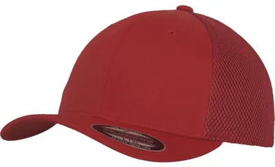 Productafbeelding van FLEXFIT 6533 | Caps/Petten/Hoeden/Mutsen van Tactel-mesh - Kleur: Rood - Maat: L/XL