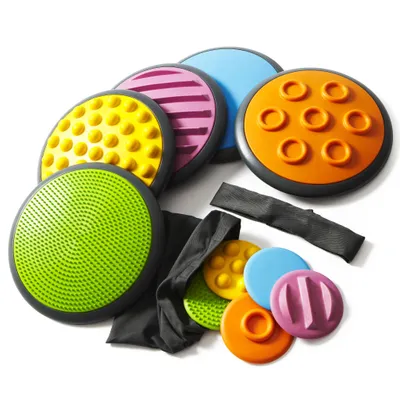 Produktbild von Gonge Taktile Scheiben-Set, Set 1