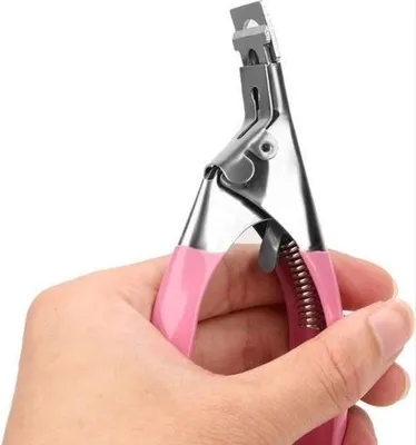 Produktbild von CHPN - Spitzenknipser - Nagelknipser für künstliche Nägel - Spitzenschneiden - Nagelknipser - Rosa - Edelstahl - Nagelknipser für künstliche und künstliche Nägel - Künstliche Nägel - Künstliche Nägel - Nagelstudio - Maniküre