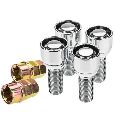 Obrázek produktu pro Zámek na kola, kulový, M14x1,5, 30 mm, proti krádeži, pro vozidla Audi, Seat, Škoda, VW