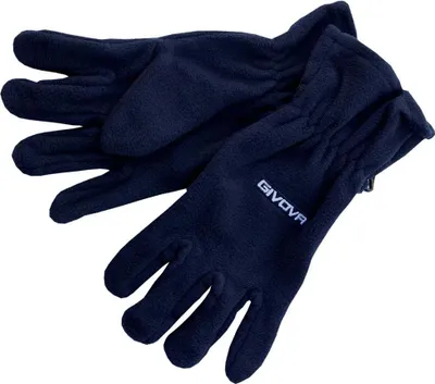 Produktbild von Givova Marineblaue Fleece-Handschuhe - junior