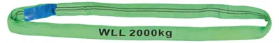 Rundschlinge WLL 2.000 kg, 1,5 m Länge, 3 m Umfang, grün