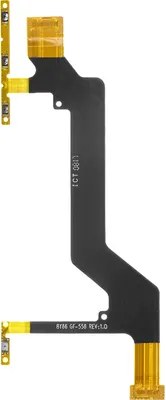 Zdjęcie produktu dla Clappio, elastyczny kabel przycisku zasilania do Sony Xperia XA1 Ultra, czarny