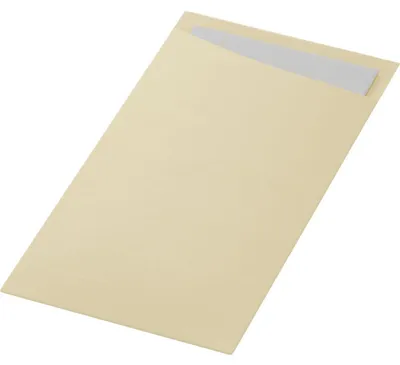 Image de Pochettes de serviettes Duni cream 230x115 mm 60 pièces