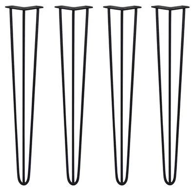 Produktbild von Set mit 4 robusten Möbelbeinen mit Gleittechnik